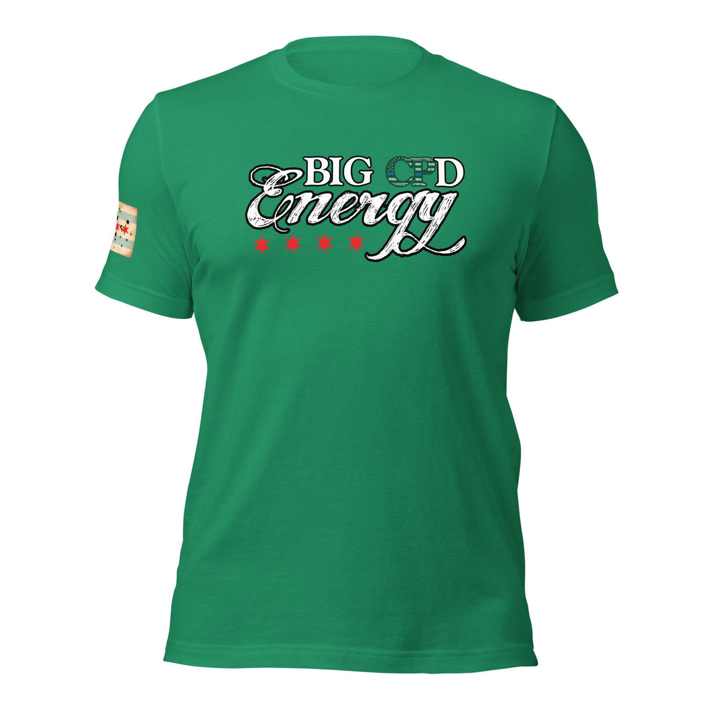 Original Big D Energy Chicago Police Tee Shirt