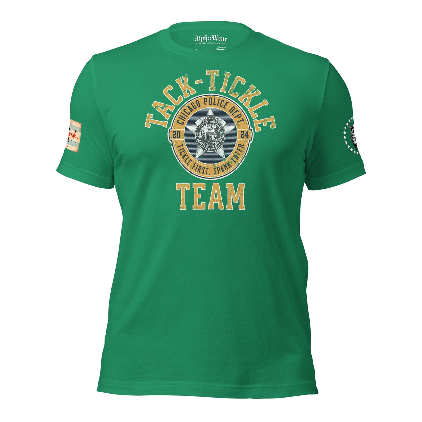 Chicago Police Tack-Tickle Team T-Shirt Tee Shirt