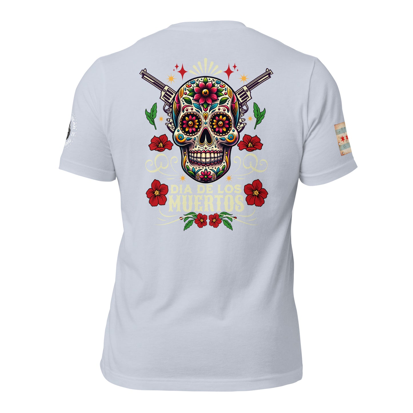 Chicago Police "Dia De Los Muertos" T-Shirt by Alpha Wear
