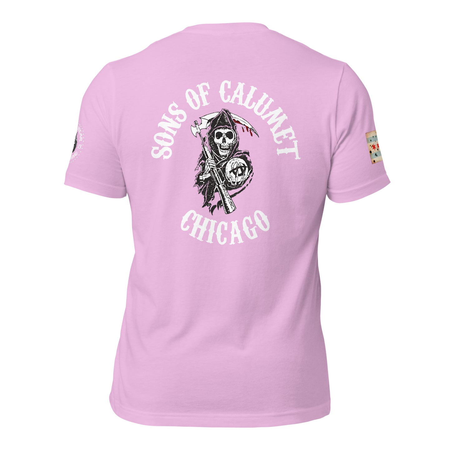 District 005 - Calumet: Chicago Police Sons of Anarchy Inspired Tee Shirt