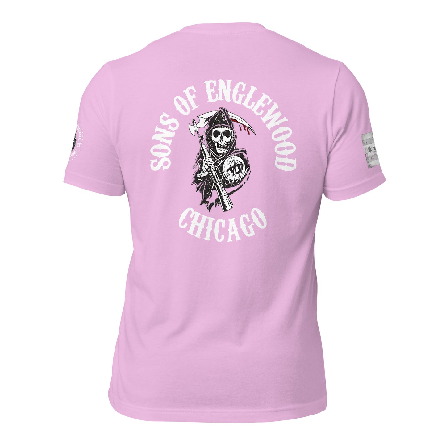 District 007 - Englewood: Chicago Police Sons of Anarchy Inspired T-Shirt