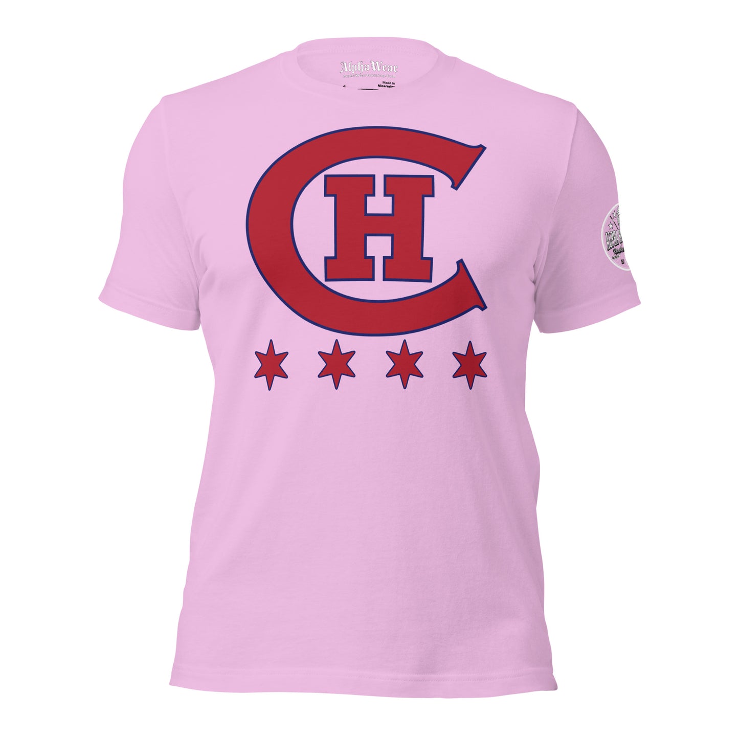 Chicago Hockey Club Old Time Hockey Customizable T-Shirt by Alpha Hockey Club