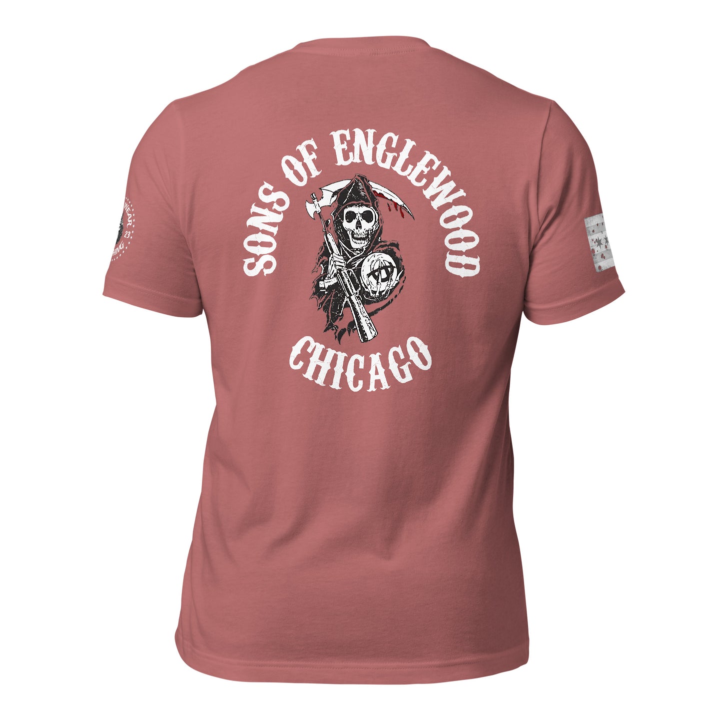 District 007 - Englewood: Chicago Police Sons of Anarchy Inspired T-Shirt