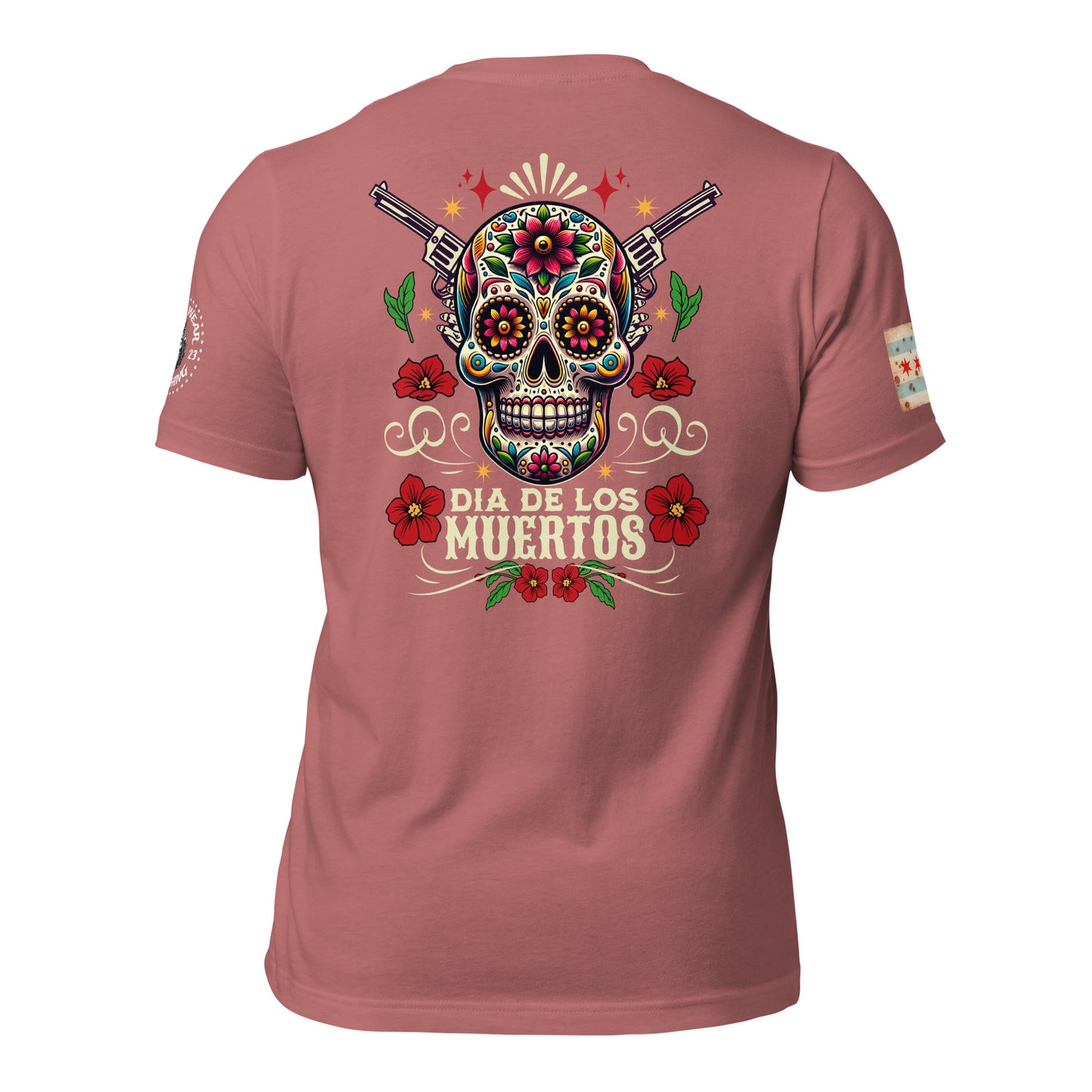 Chicago Police "Dia De Los Muertos" T-Shirt by Alpha Wear