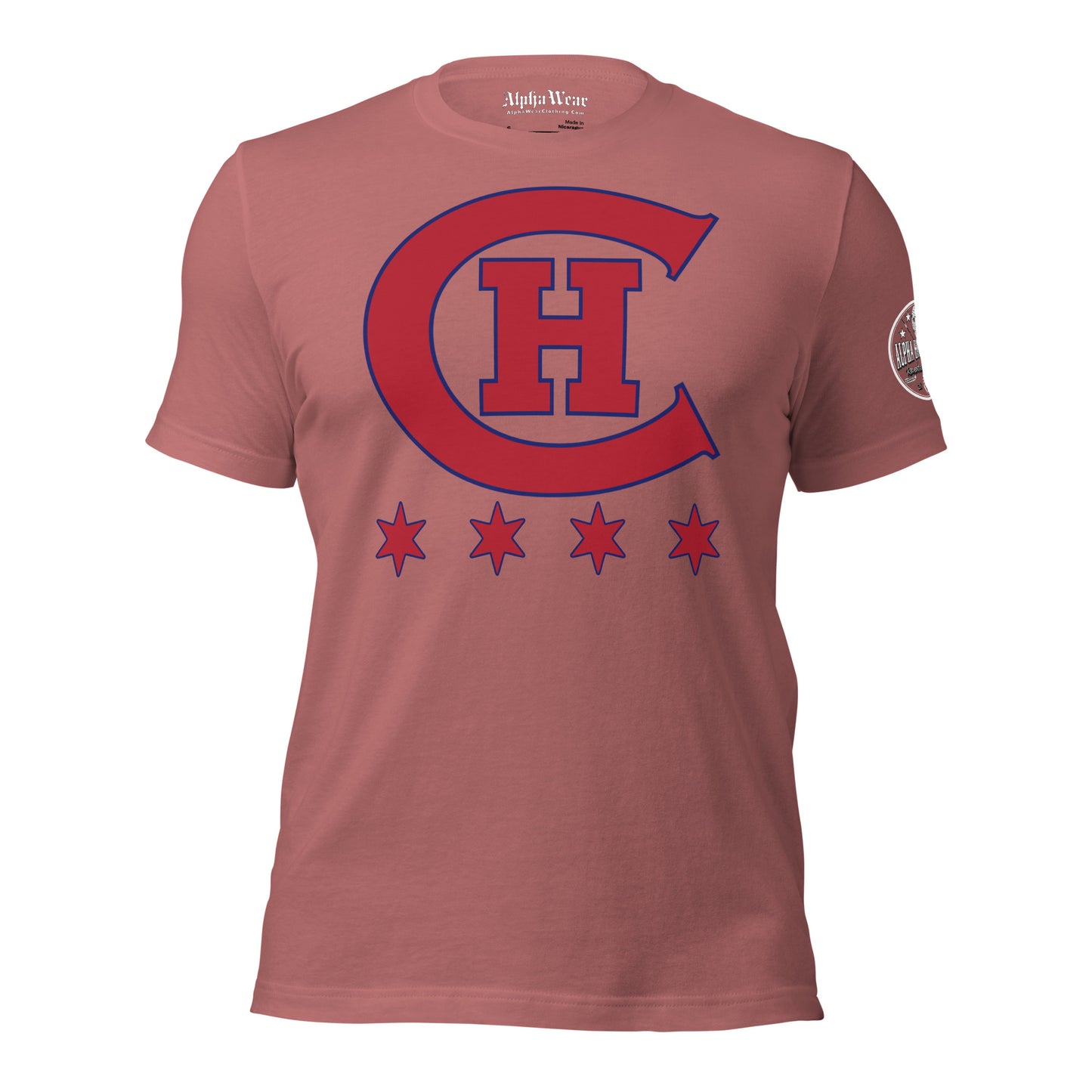 Chicago Hockey Club Old Time Hockey Customizable T-Shirt by Alpha Hockey Club