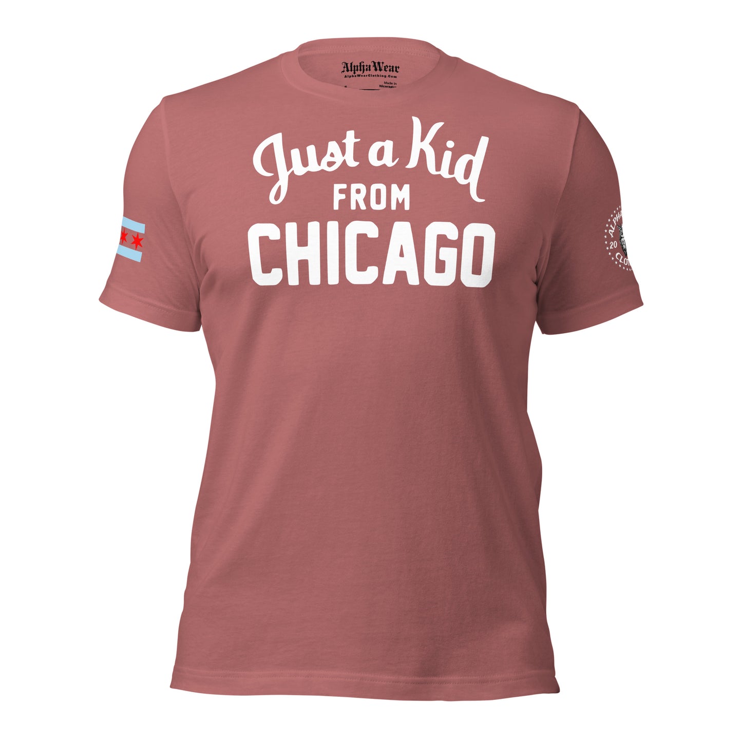 "Just a Kid from Chicago" T-Shirt by Alpha Wear