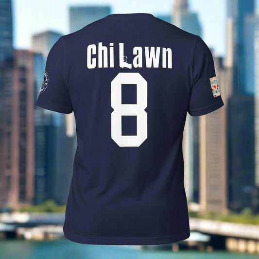 District 008 - Chi Lawn: Chicago Police Sopranos Inspired Tee Shirt