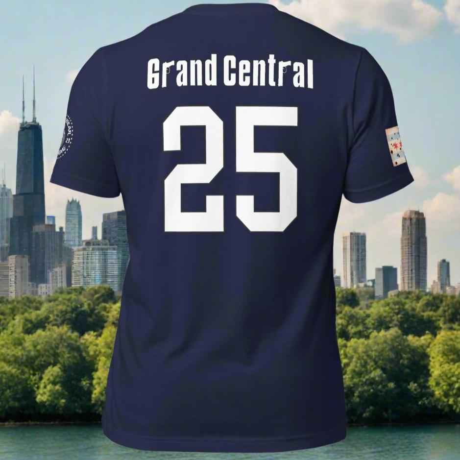 District 025 - Grand Central: Chicago Police Sopranos Inspired Tee Shirt