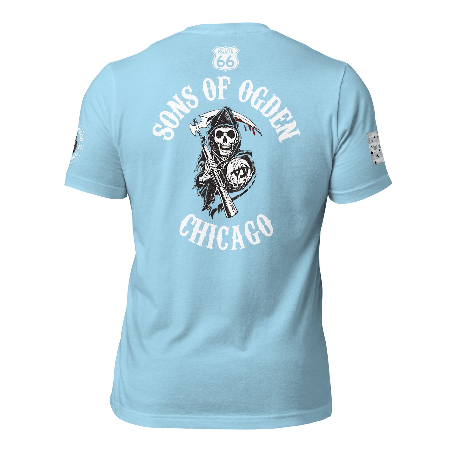 District 010 - Ogden: Chicago Police Sons of Anarchy Inspired Tee Shirt