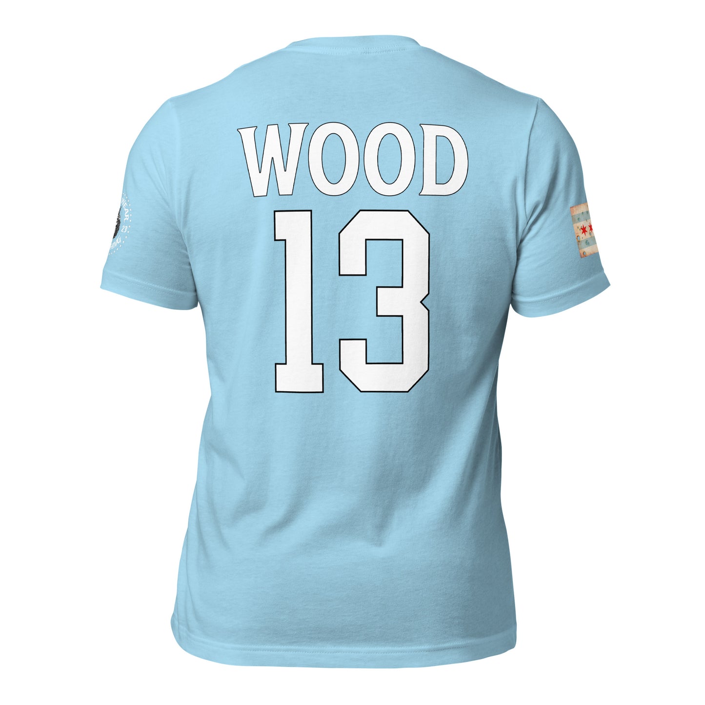 District 013 - Wood: Chicago Police Wood District 13 Jersey T-Shirt