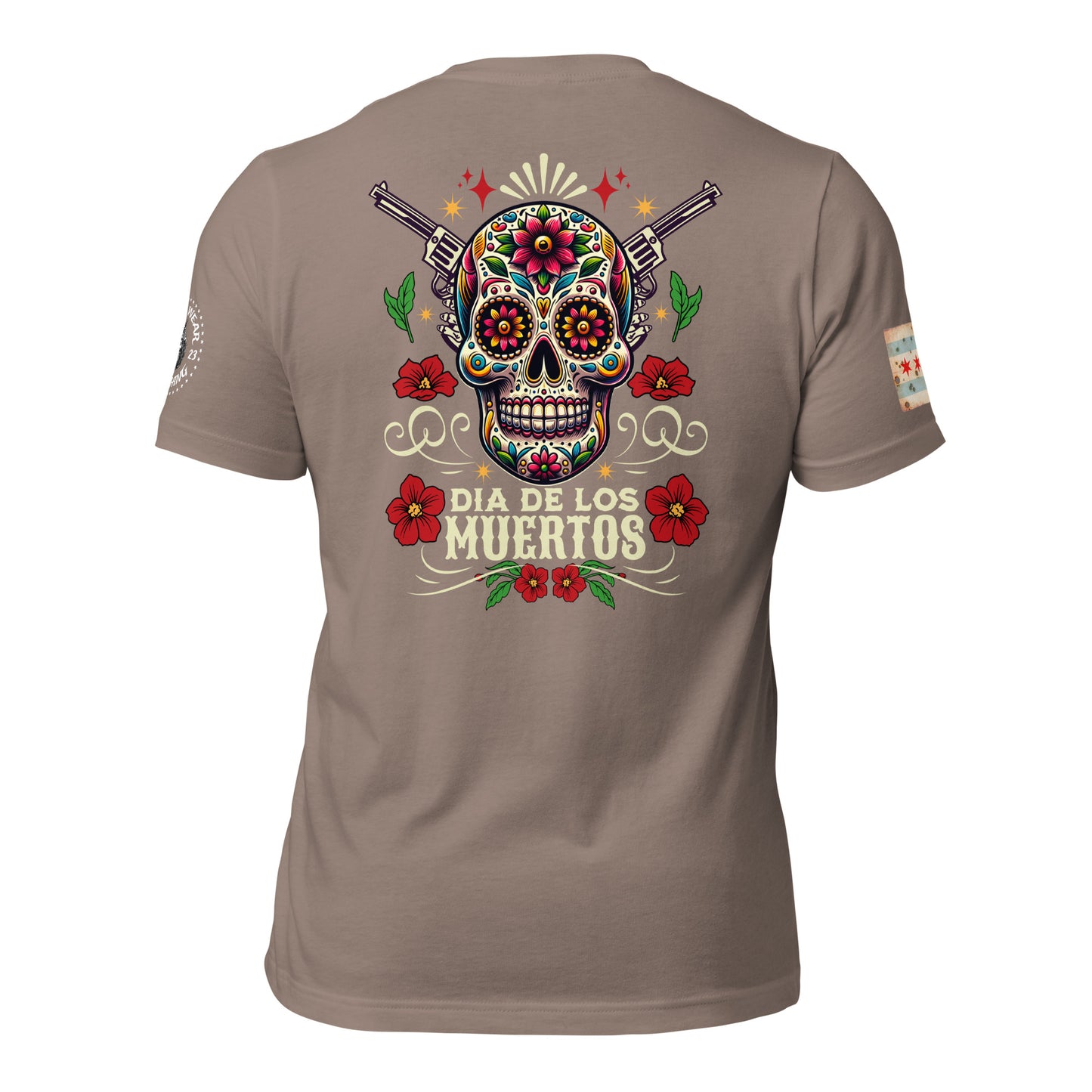 Chicago Police "Dia De Los Muertos" T-Shirt by Alpha Wear