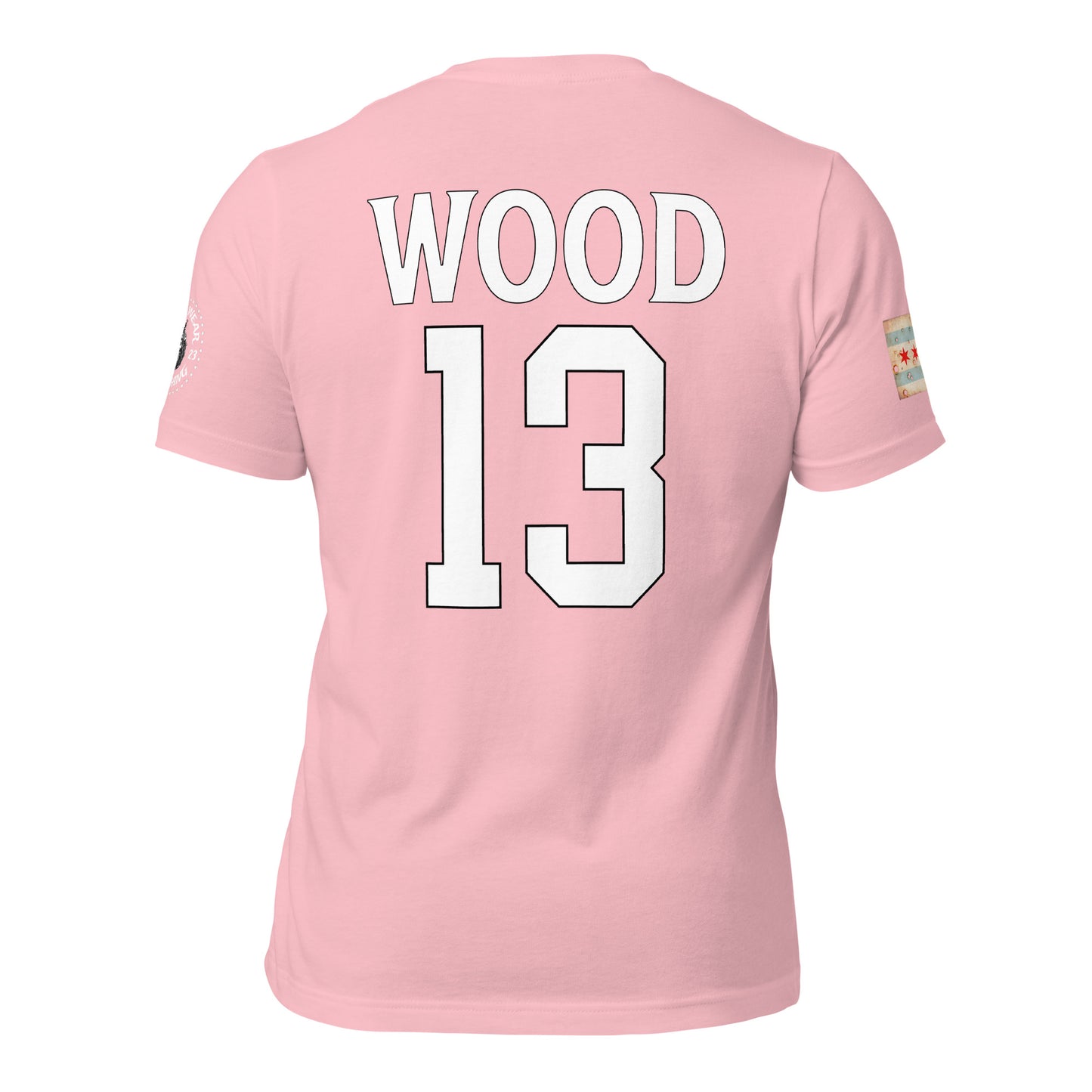 District 013 - Wood: Chicago Police Wood District 13 Jersey T-Shirt