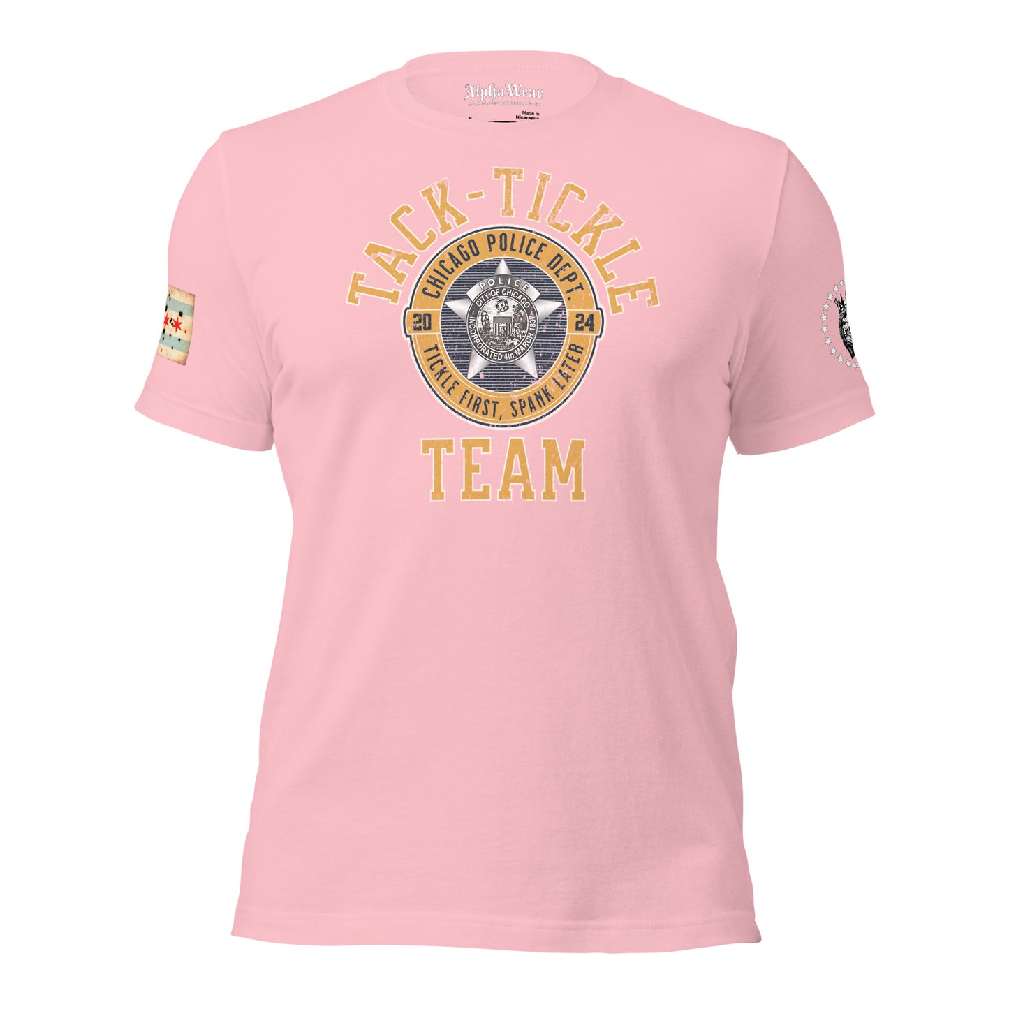 Chicago Police Tack-Tickle Team T-Shirt Tee Shirt