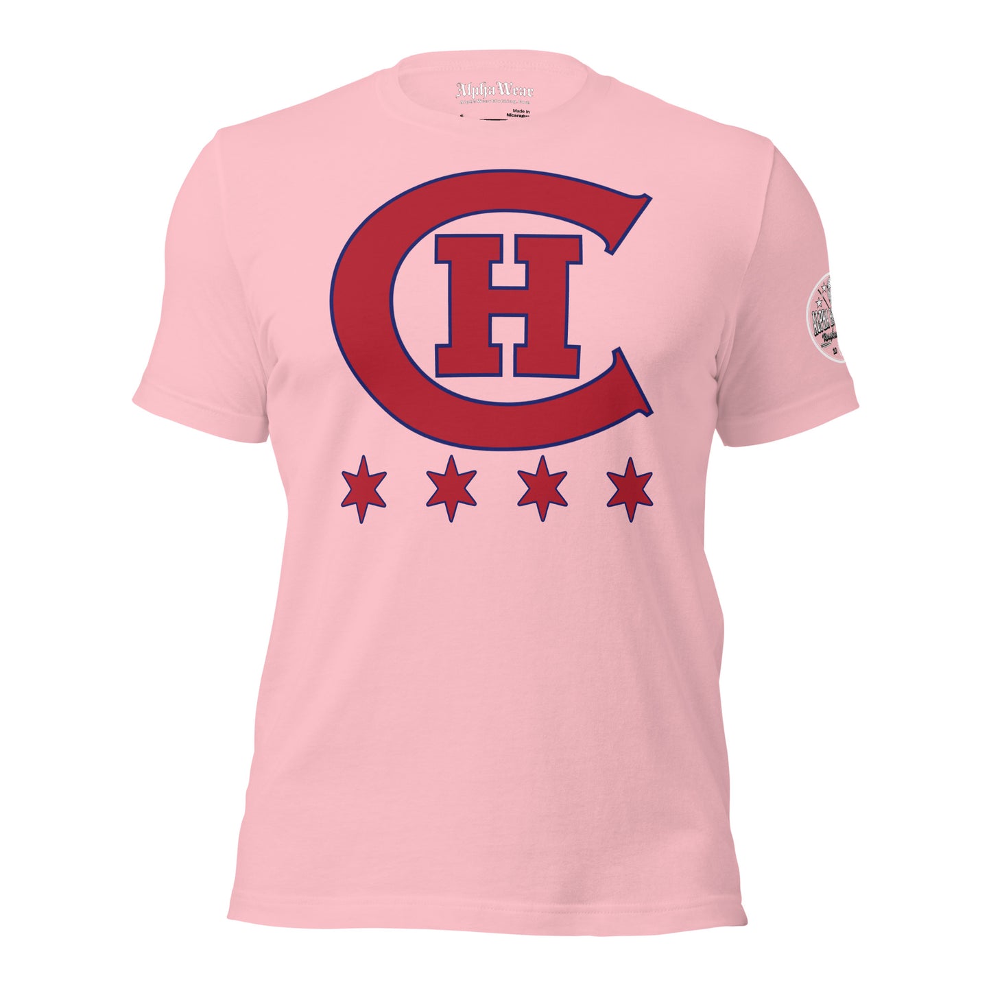 Chicago Hockey Club Old Time Hockey Customizable T-Shirt by Alpha Hockey Club