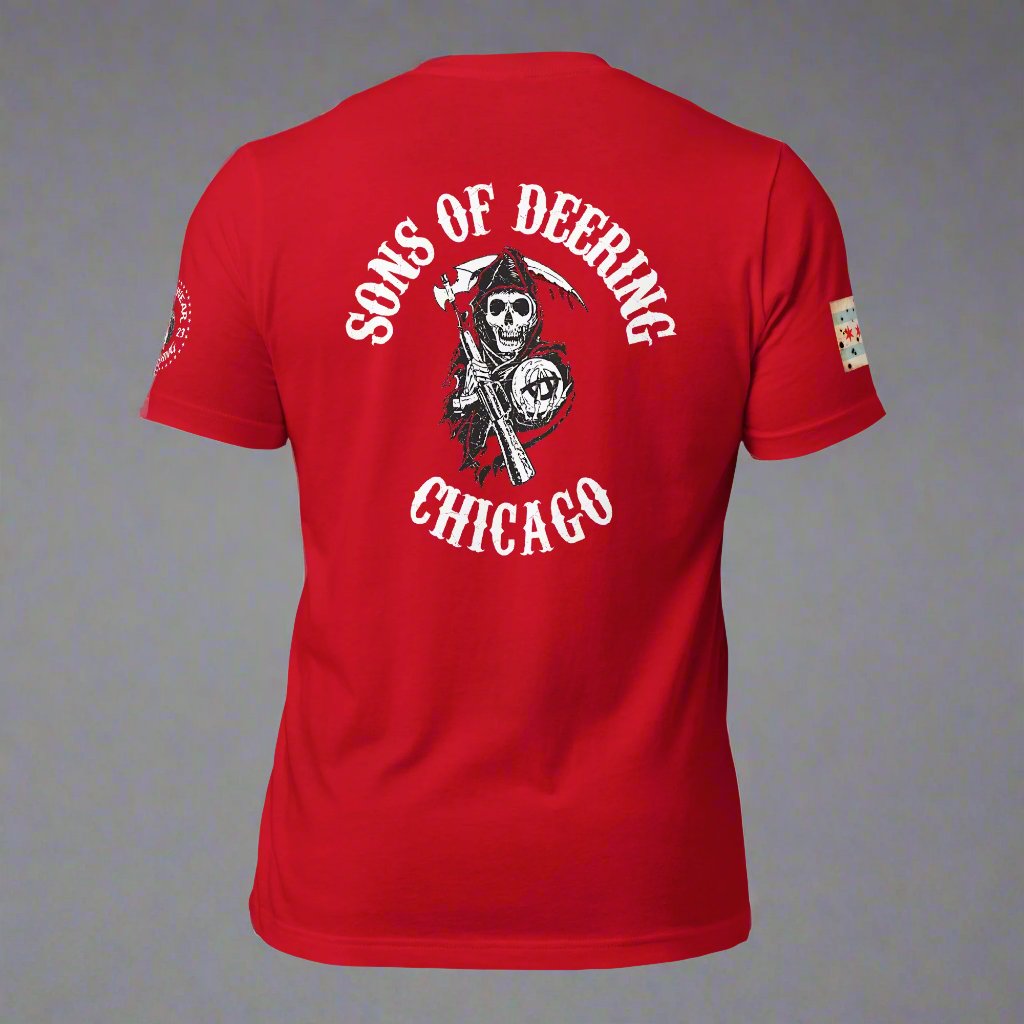 District 009 - Deering: Chicago Police Sons of Anarchy Inspired Tee Shirt