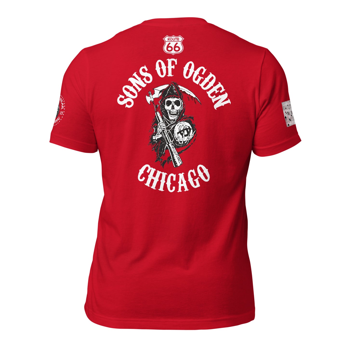 District 010 - Ogden: Chicago Police Sons of Anarchy Inspired Tee Shirt