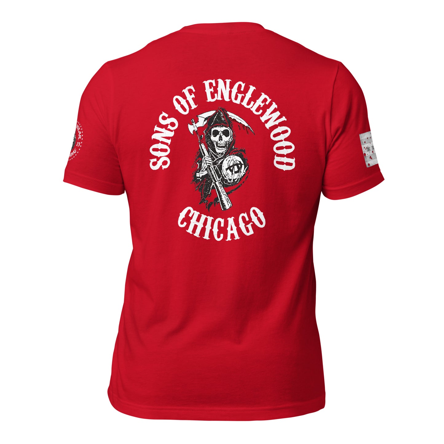 District 007 - Englewood: Chicago Police Sons of Anarchy Inspired T-Shirt