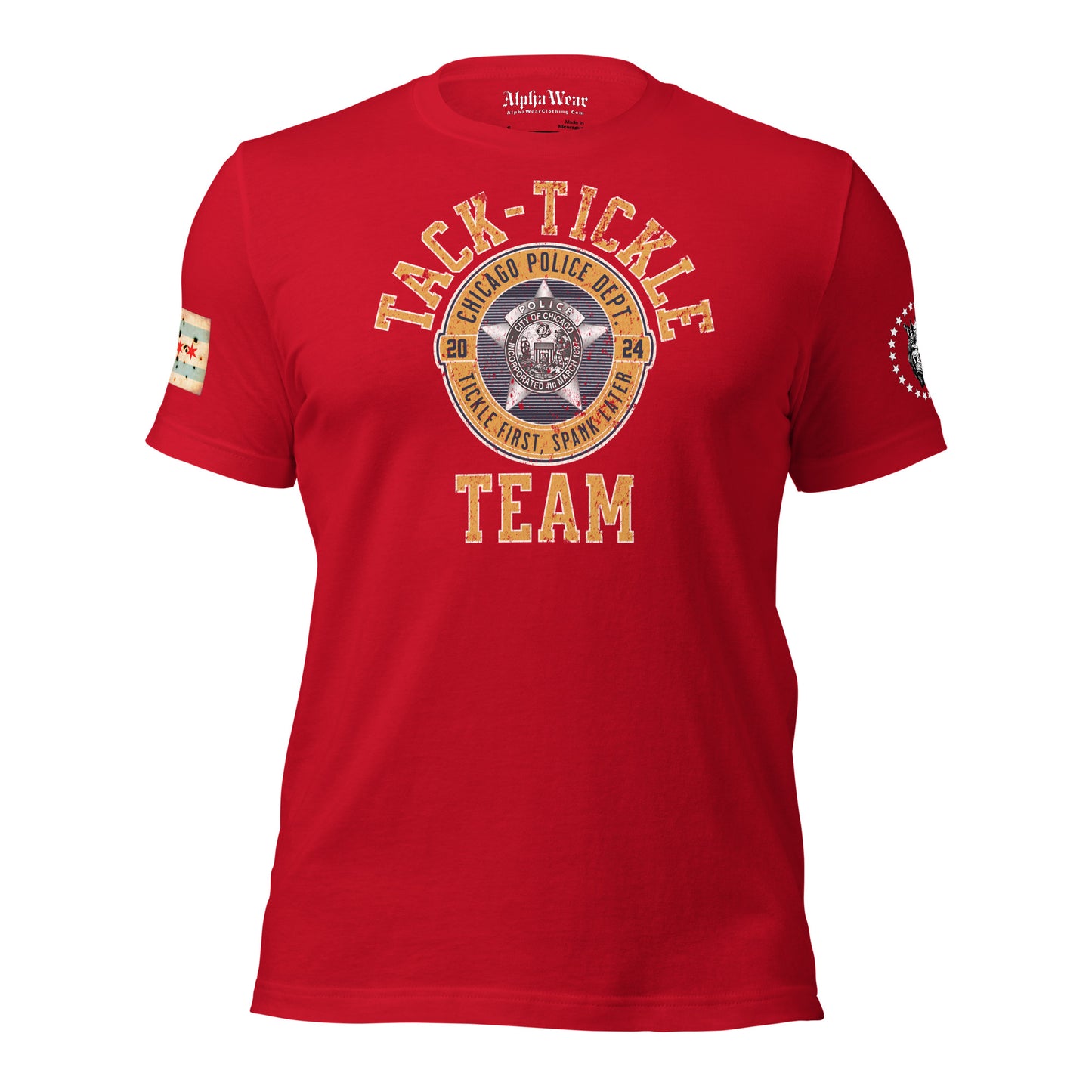 Chicago Police Tack-Tickle Team T-Shirt Tee Shirt