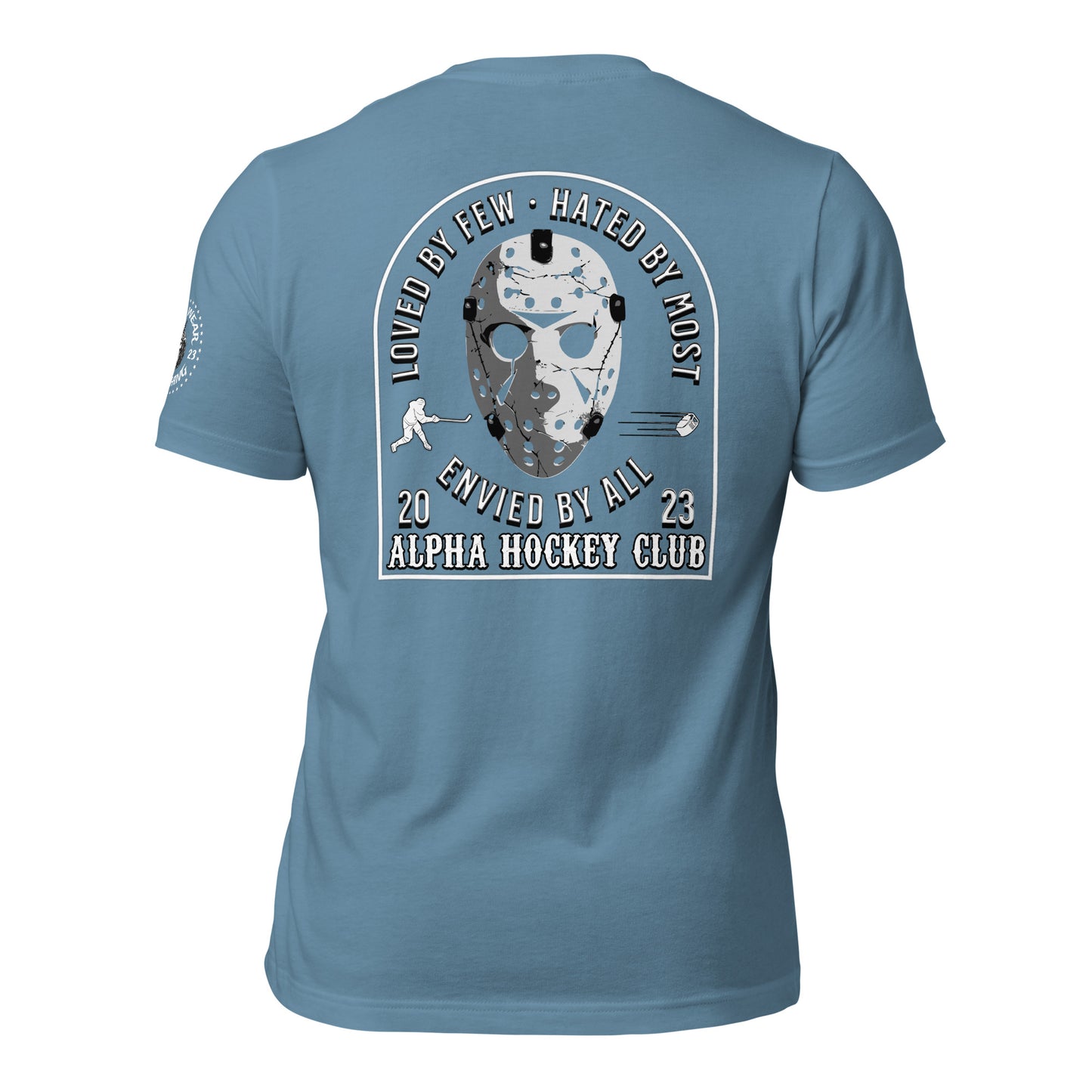 Alpha Hockey Club: Envied By All Tee Shirt - Original Alpha Wear Clothing