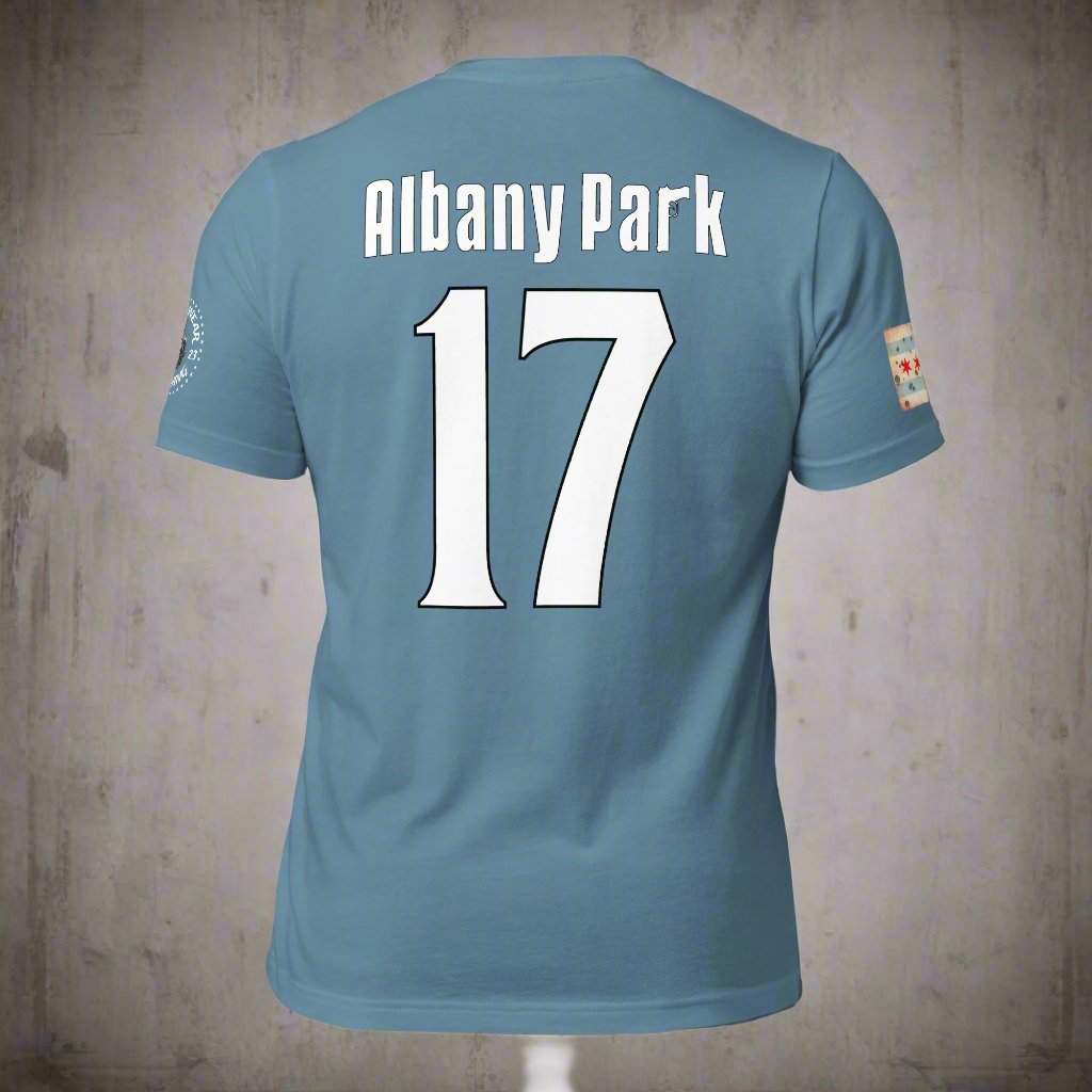 District 017 - Albany Park Chicago Police Sopranos Inspired Tee Shirt