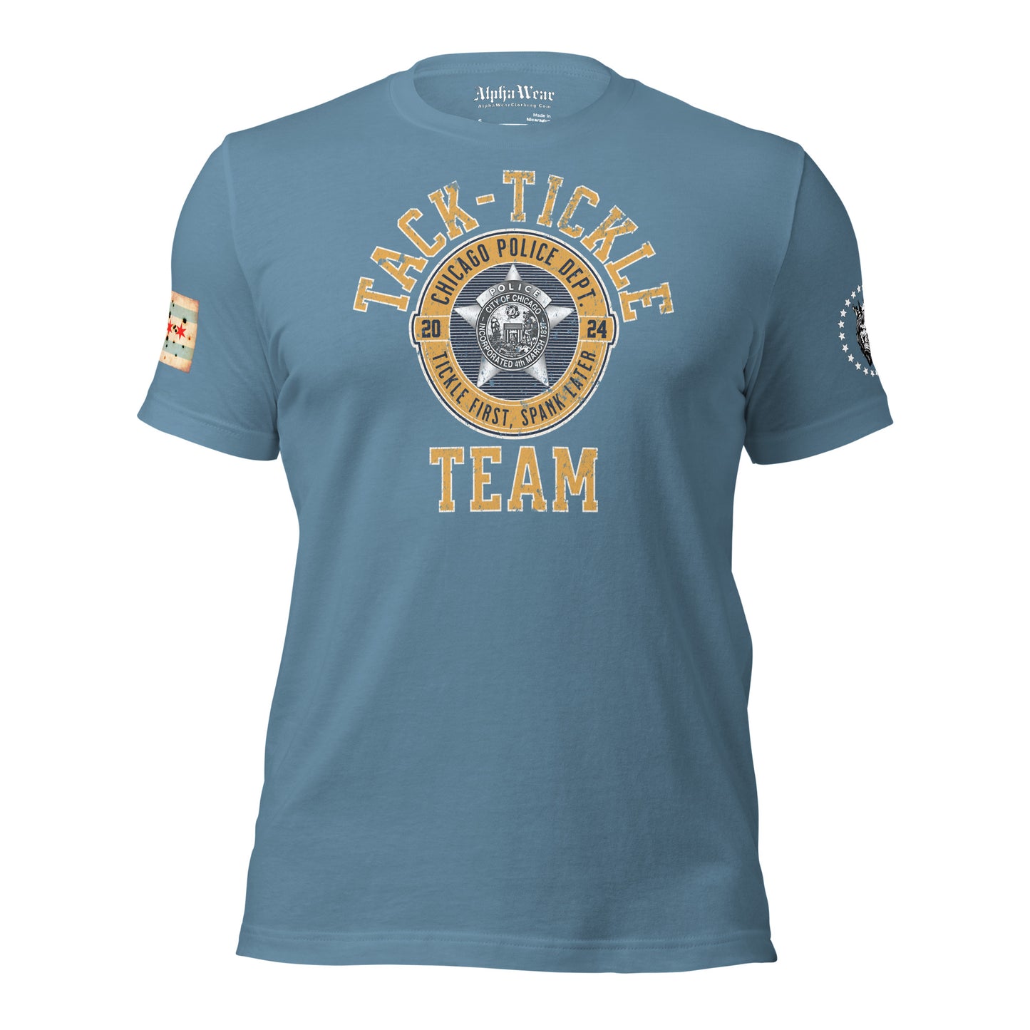 Chicago Police Tack-Tickle Team T-Shirt Tee Shirt