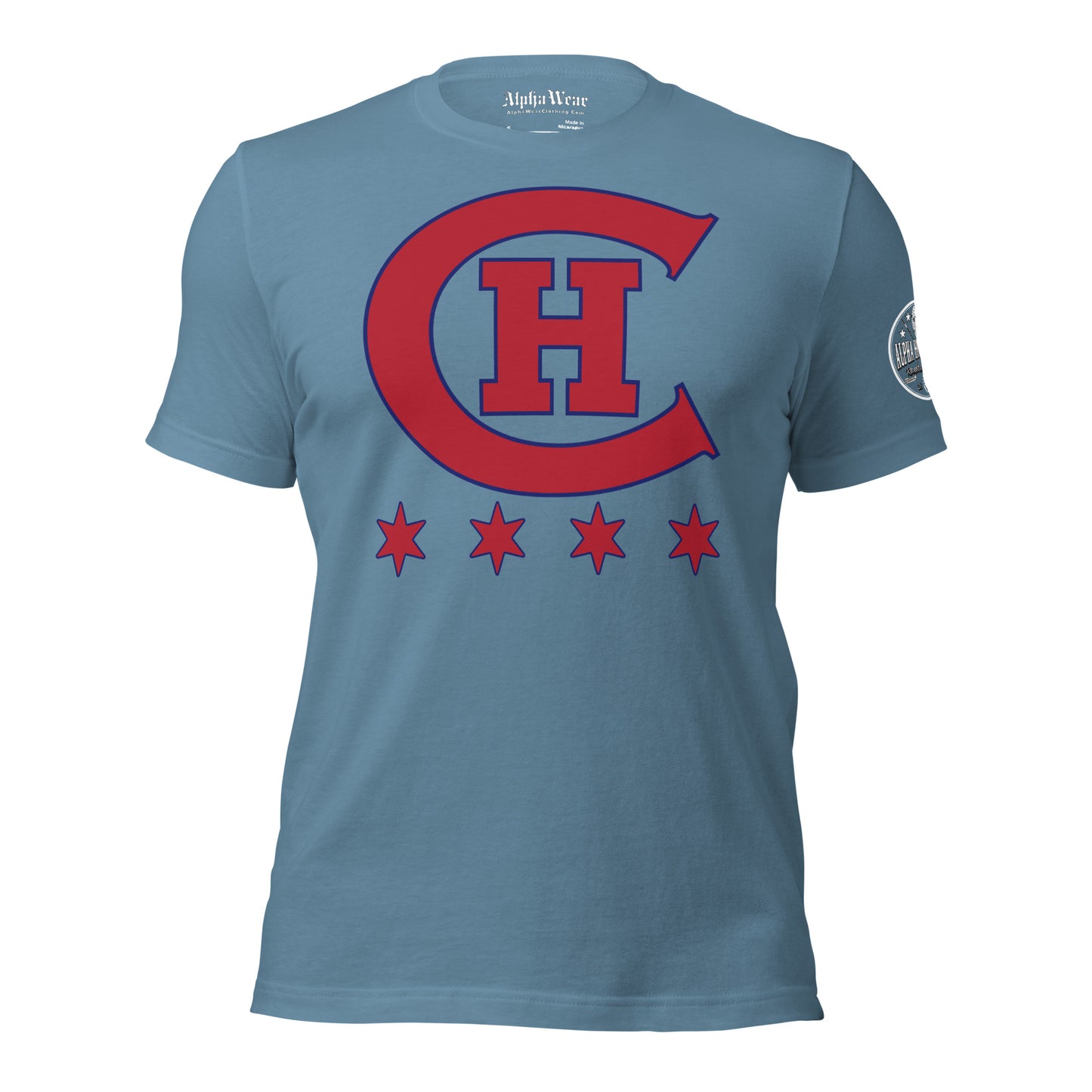 Chicago Hockey Club Old Time Hockey Customizable T-Shirt by Alpha Hockey Club