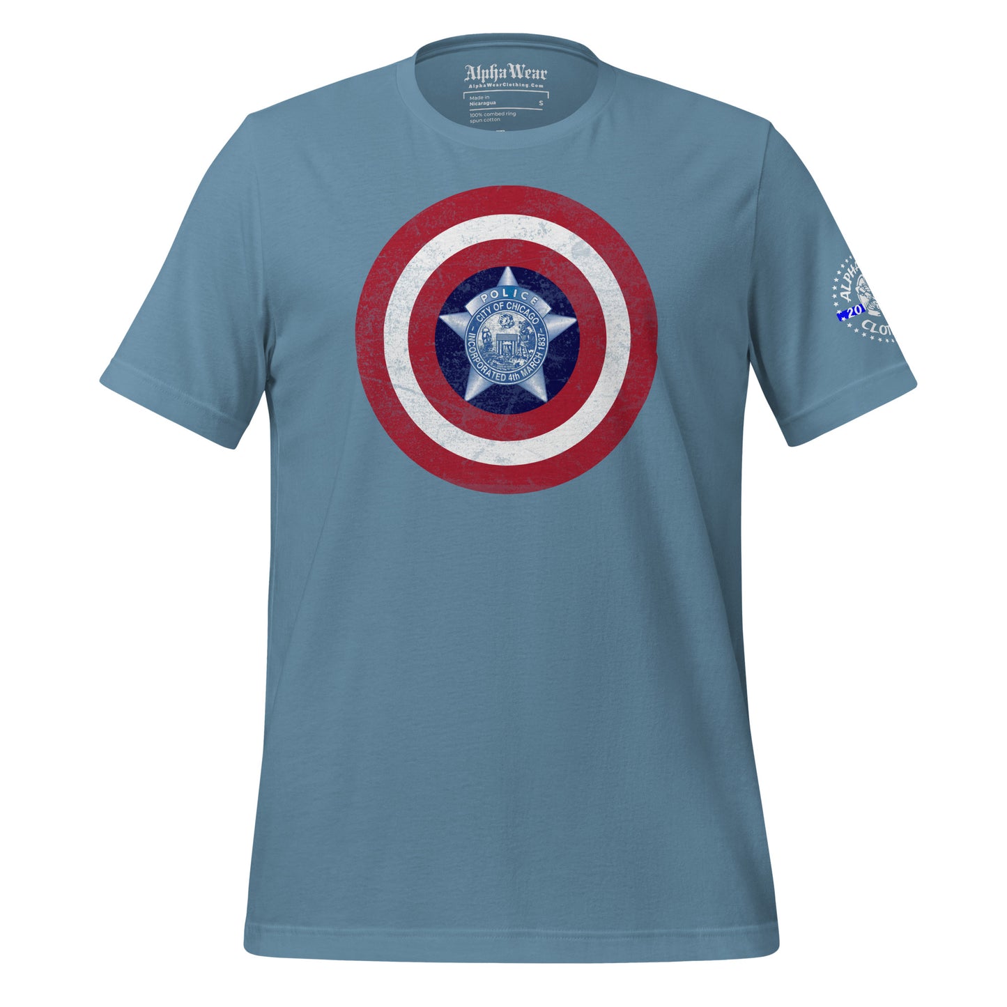 The Chicago Police Captain America T-Shirt