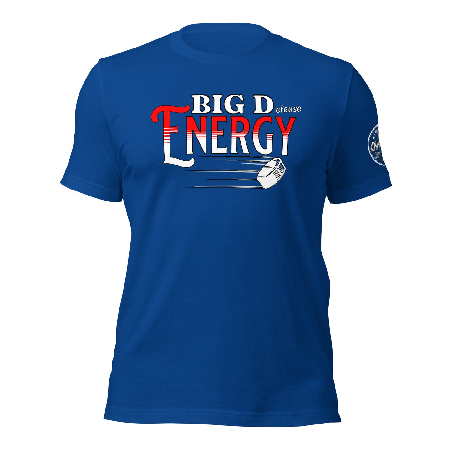 Alpha Hockey Club Big D Energy - Big Defense Energy T-Shirt