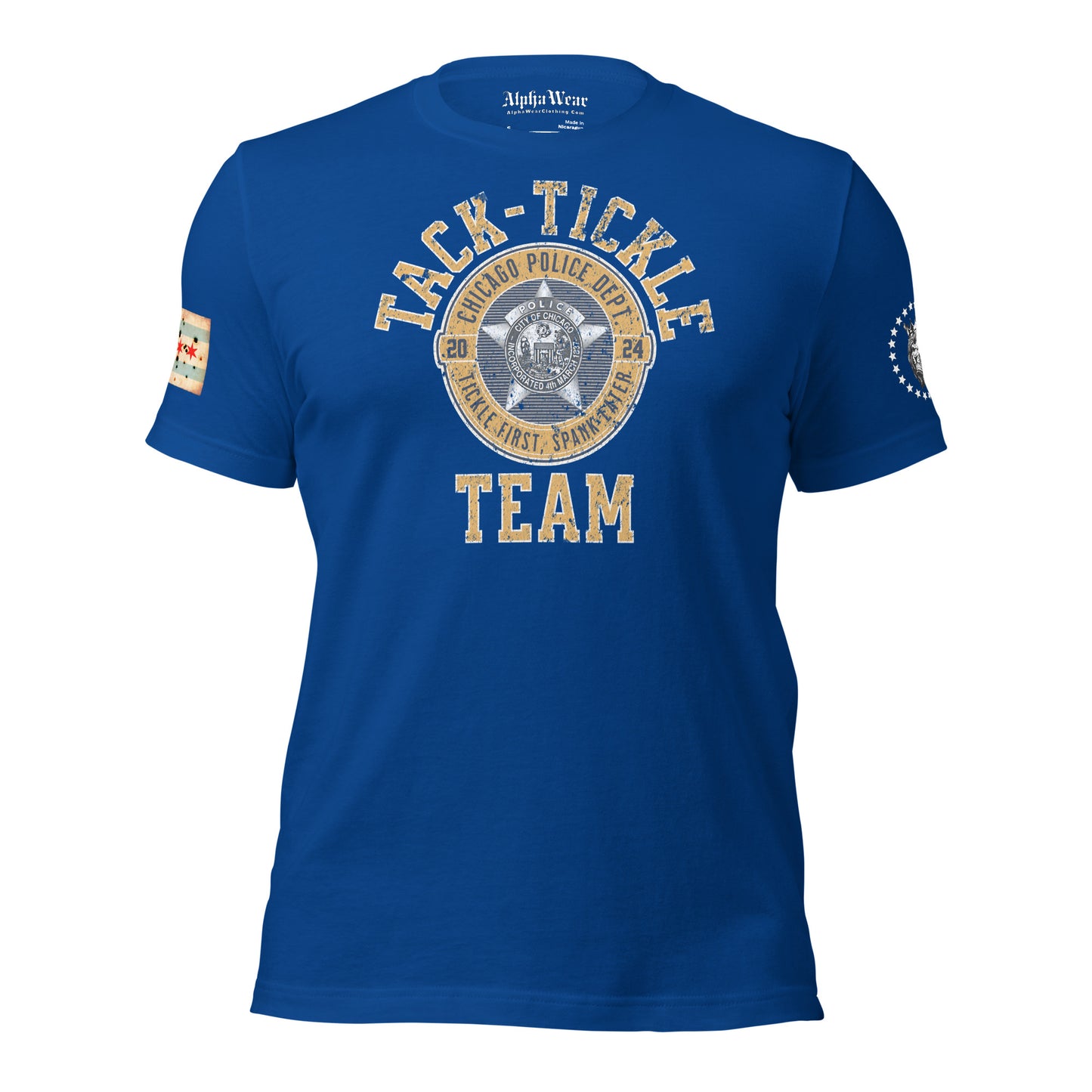 Chicago Police Tack-Tickle Team T-Shirt Tee Shirt