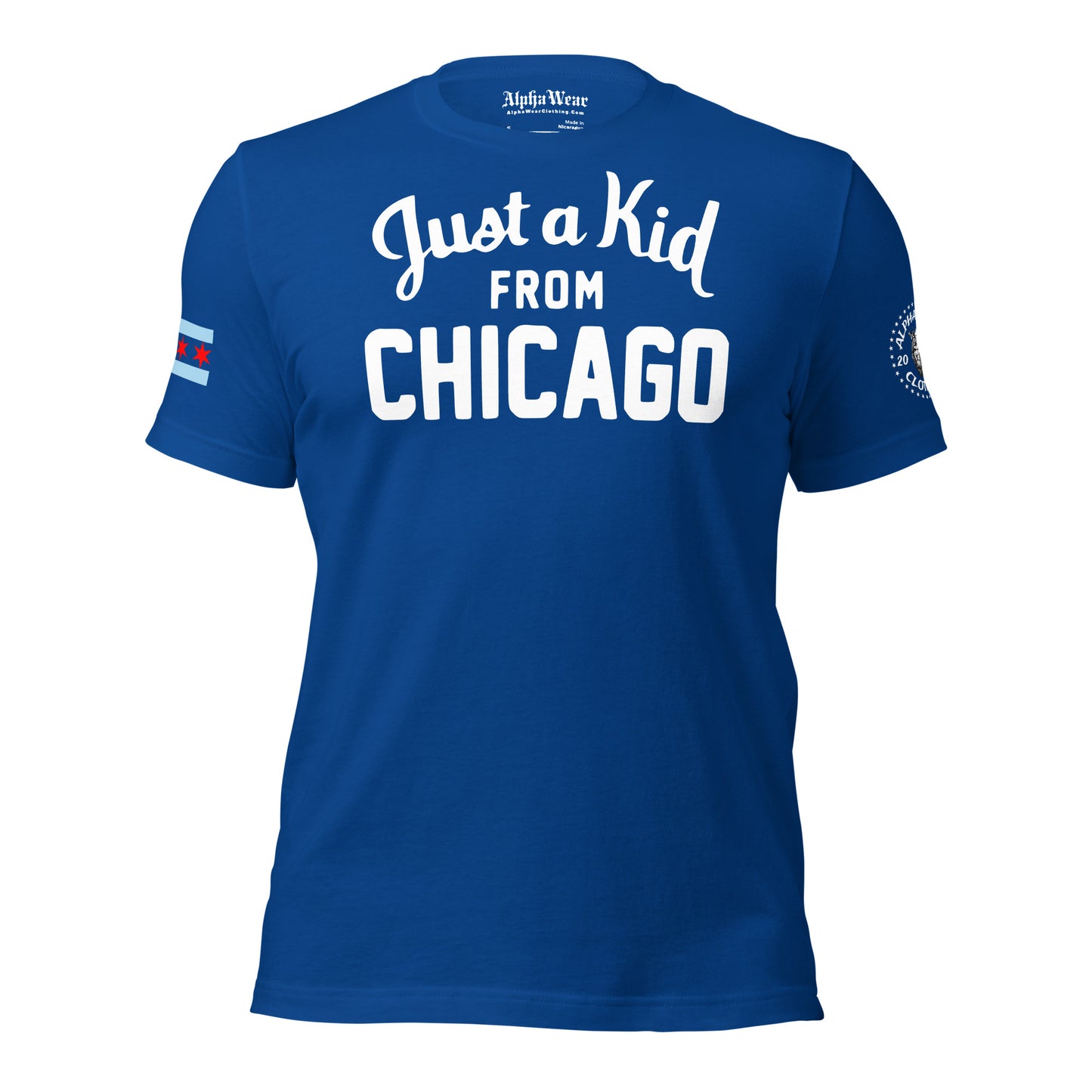 "Just a Kid from Chicago" T-Shirt by Alpha Wear