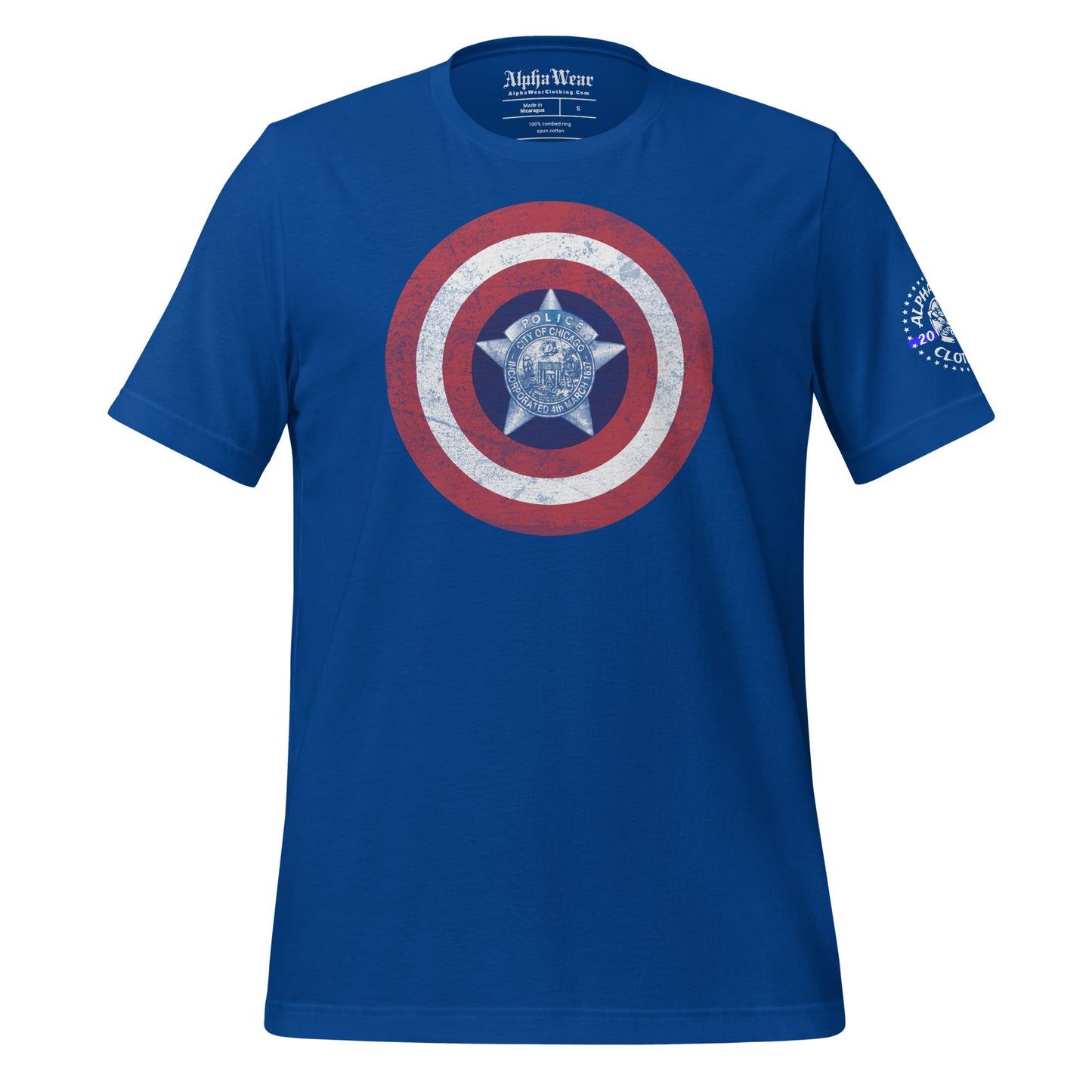 The Chicago Police Captain America T-Shirt