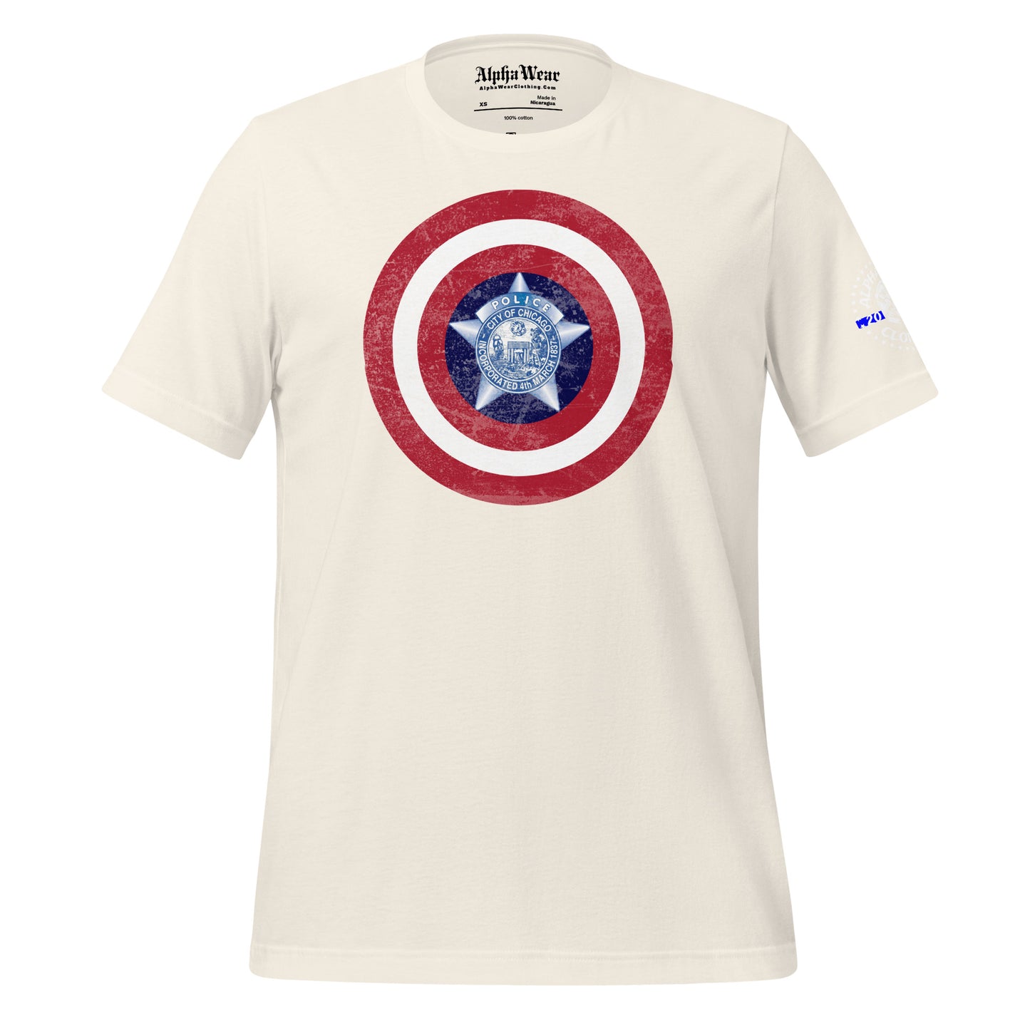 The Chicago Police Captain America T-Shirt