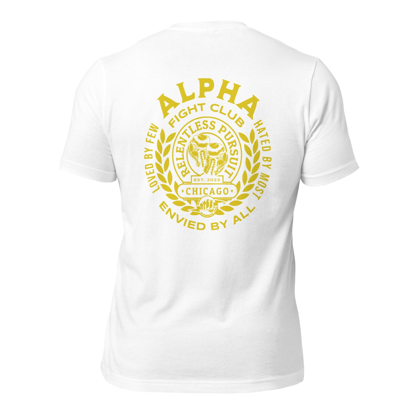 Alpha Fight Club Tee Shirt: Premium Men’s Fitness Apparel