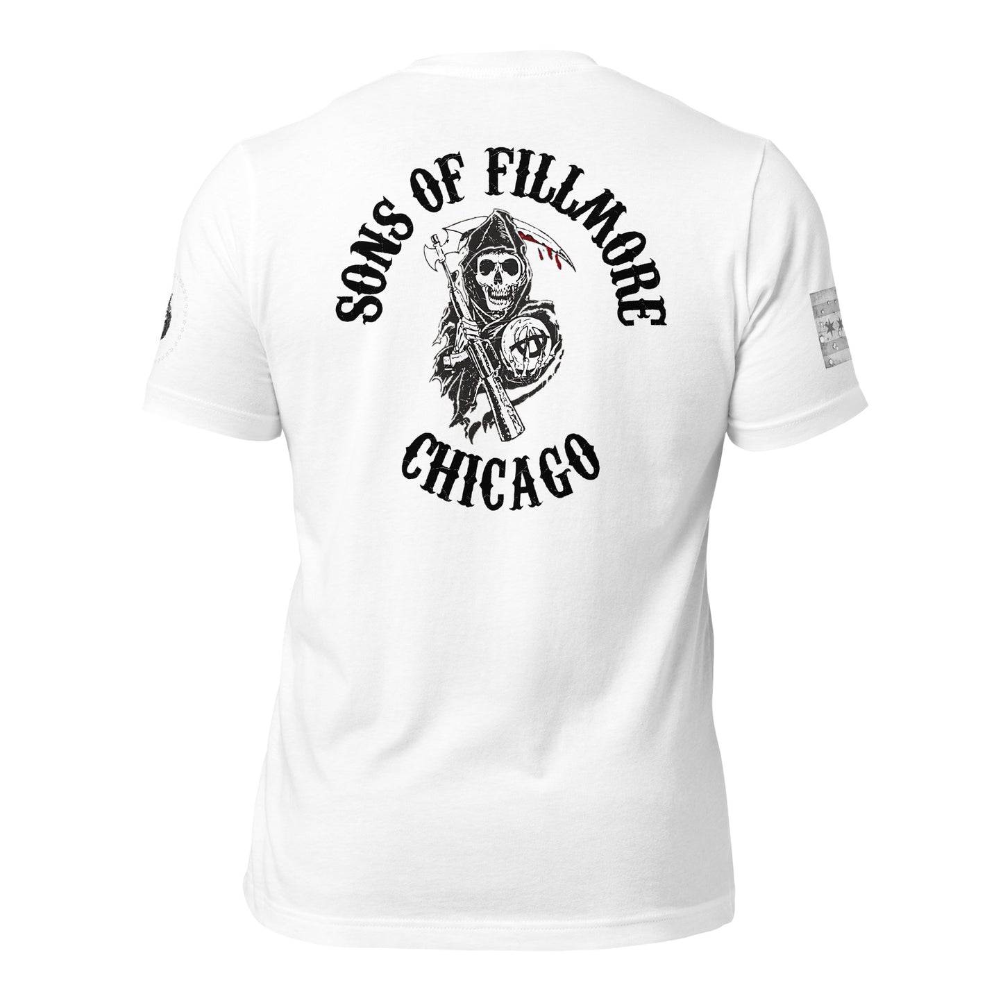 District 011 - Chicago Police 011th District Fillmore Sons of Anarchy T-Shirt by Alpha Wear