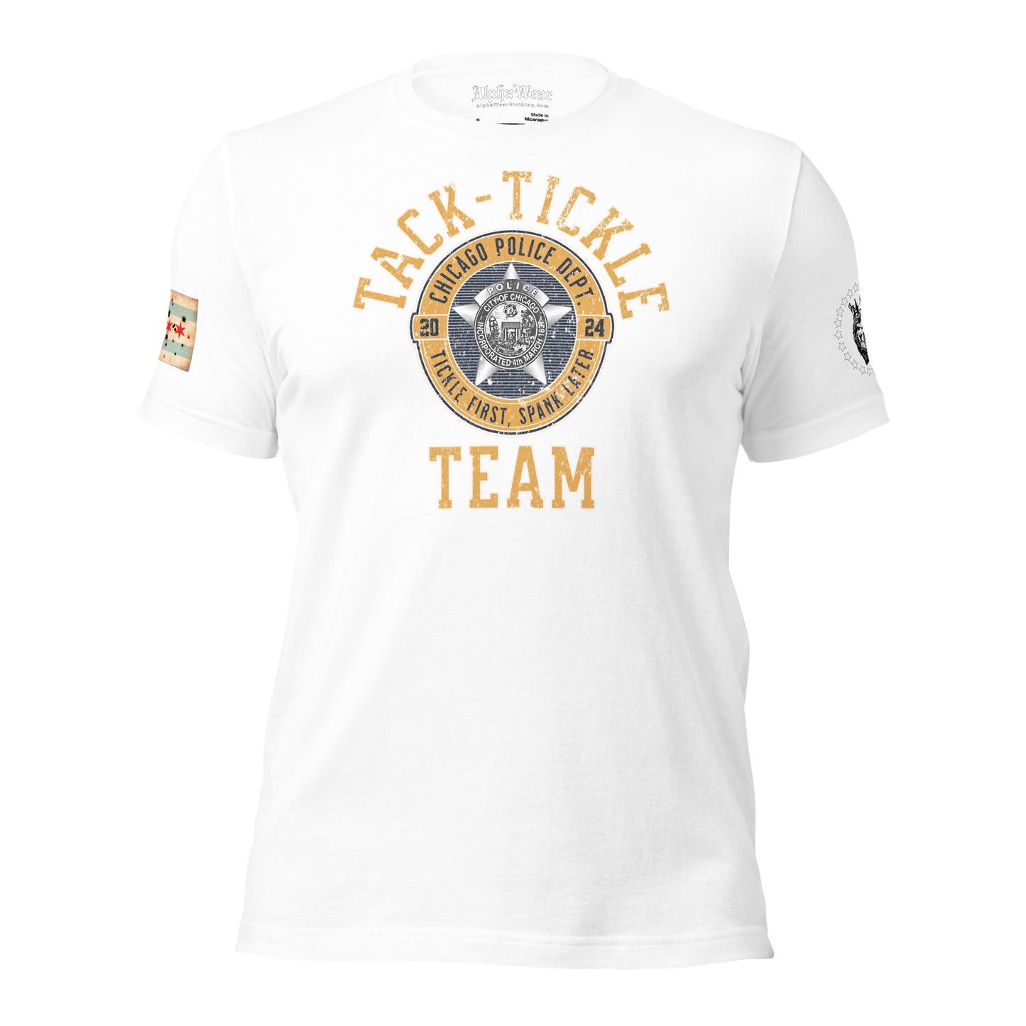 Chicago Police Tack-Tickle Team T-Shirt Tee Shirt