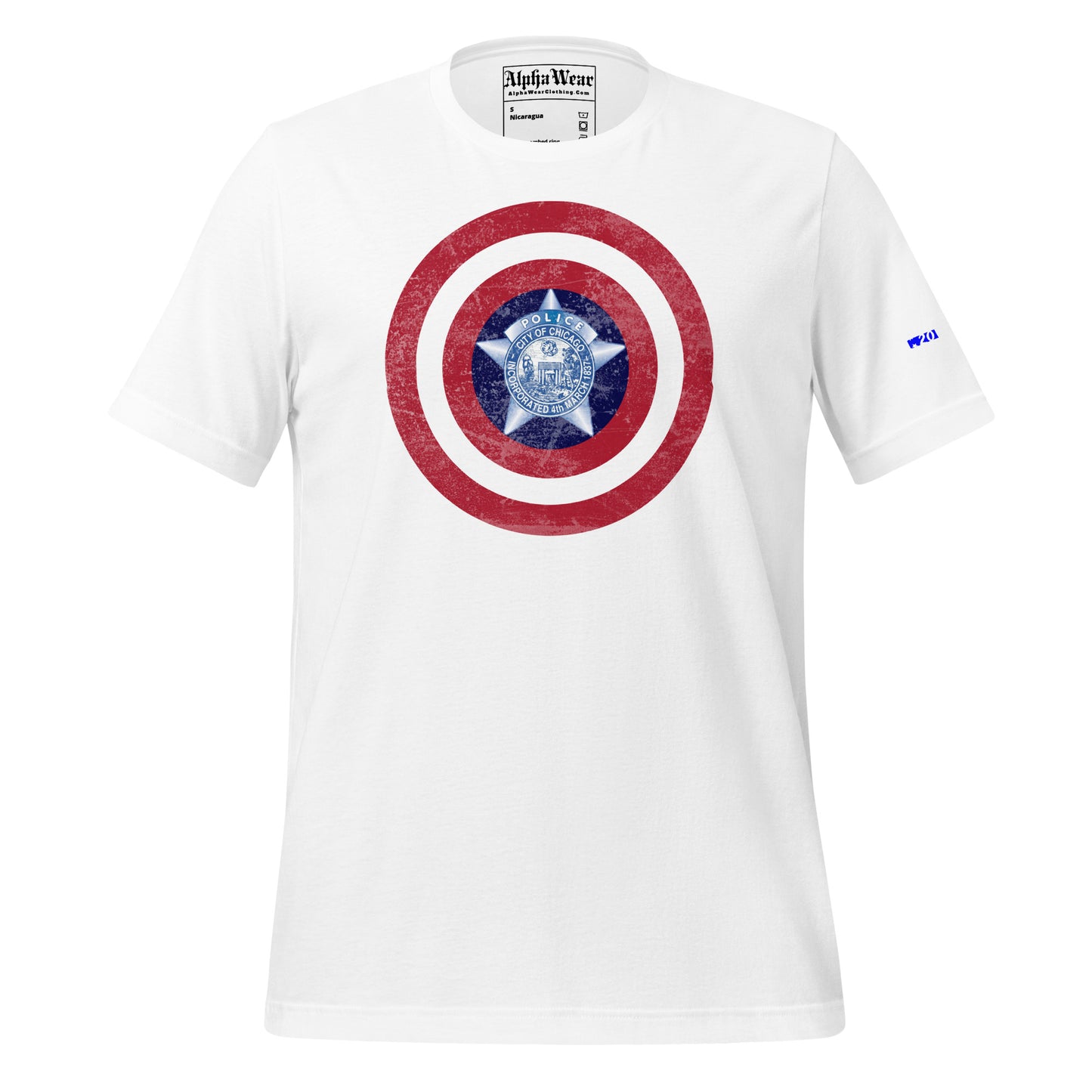 The Chicago Police Captain America T-Shirt